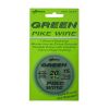 lanko ocelové Drennan Green Pike Wire 24Lb/10,9kg/15m