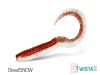 Gumová nástraha Delphin TwistaX Eeltail UVs 6cm