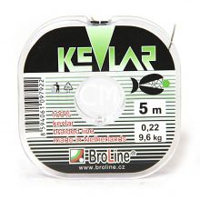 Šňůra Broline 100% kevlar 0,22mm/5m/9,6kg