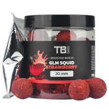 Boilie boosterované TB Baits Squid Strawberry 16mm 120g