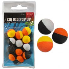 Pěnové plovoucí boilie Zig Rig Pop Up 14mm mix colour